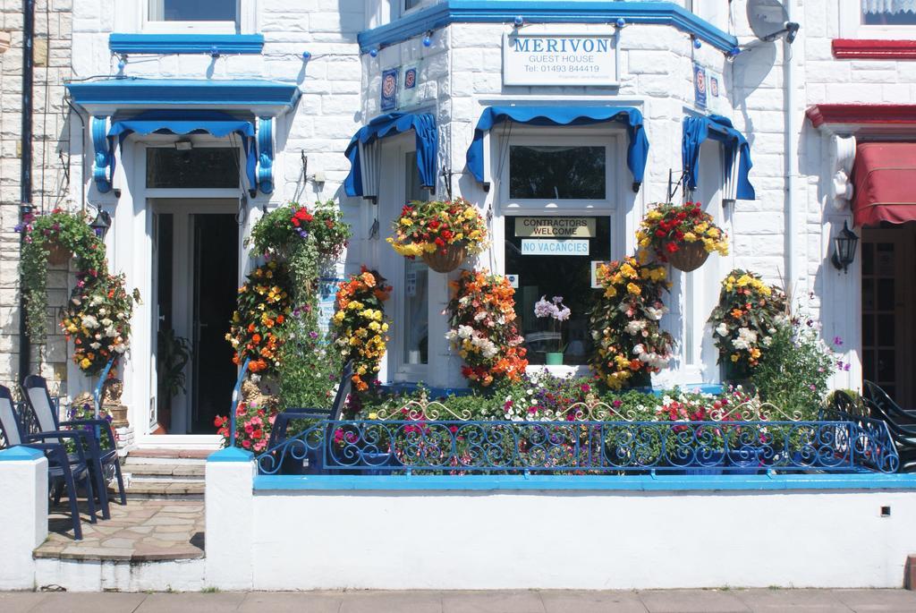 Merivon Guest House Great Yarmouth Bagian luar foto