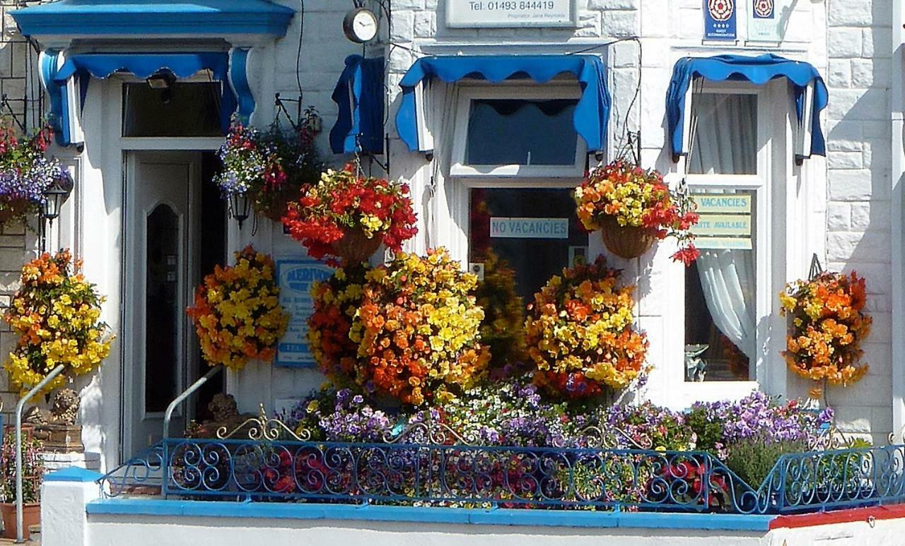 Merivon Guest House Great Yarmouth Bagian luar foto